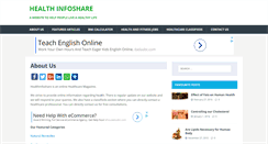 Desktop Screenshot of healthinfoshare.com